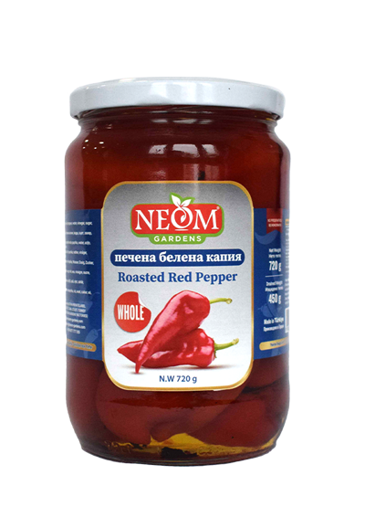 Roasted Red Pepper (Whole) (690g)