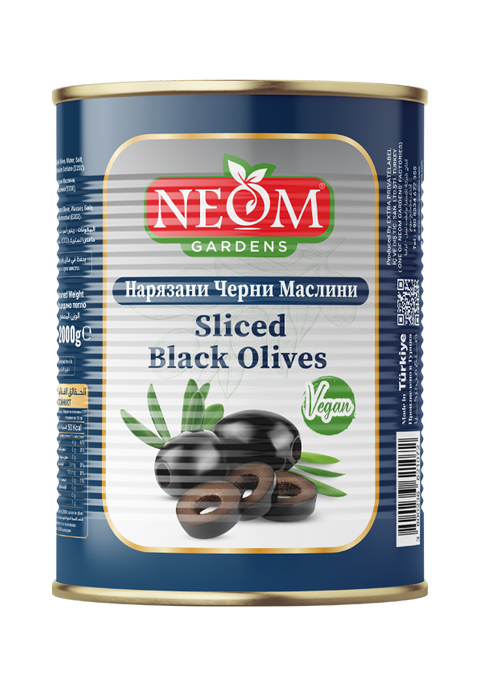 Sliced Black Olives (3850g)