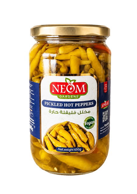 Pickled Hot Peppers (650g)